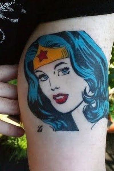 Tattoos mit Superhelden