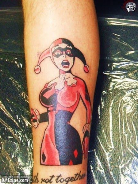 Tattoos mit Superhelden