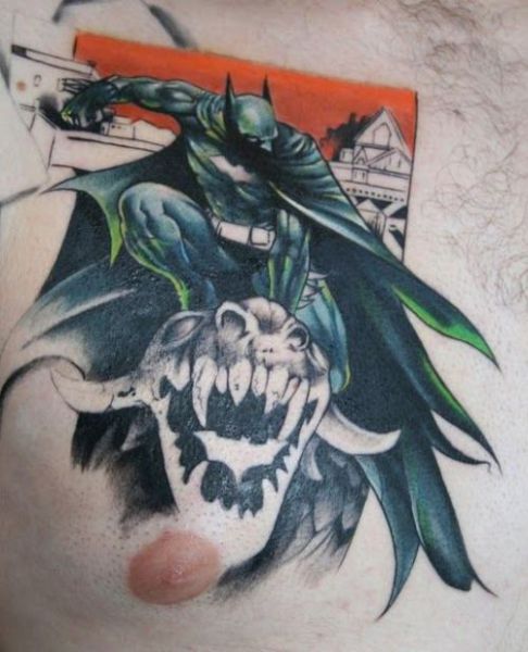Tattoos mit Superhelden