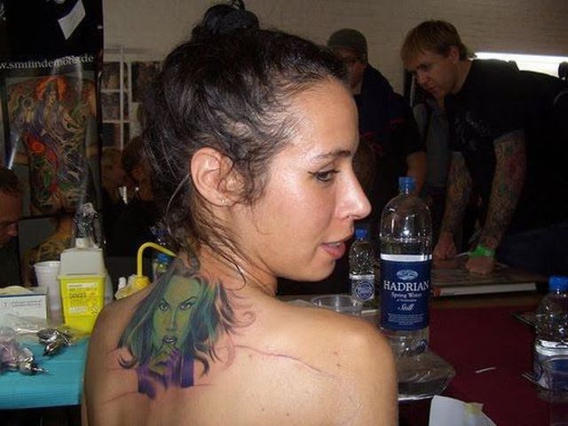 Tattoos mit Superhelden