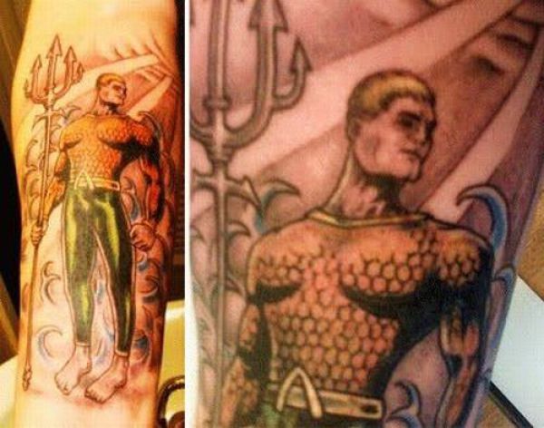 Tattoos mit Superhelden
