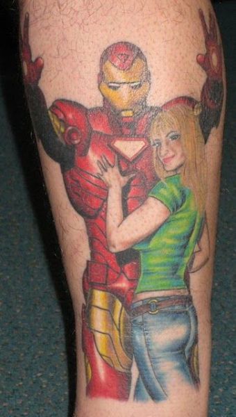 Tattoos mit Superhelden