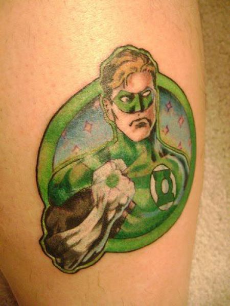 Tattoos mit Superhelden