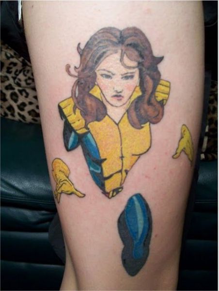 Tattoos mit Superhelden