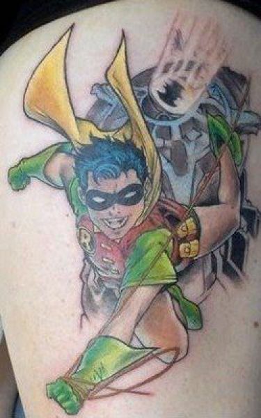 Tattoos mit Superhelden
