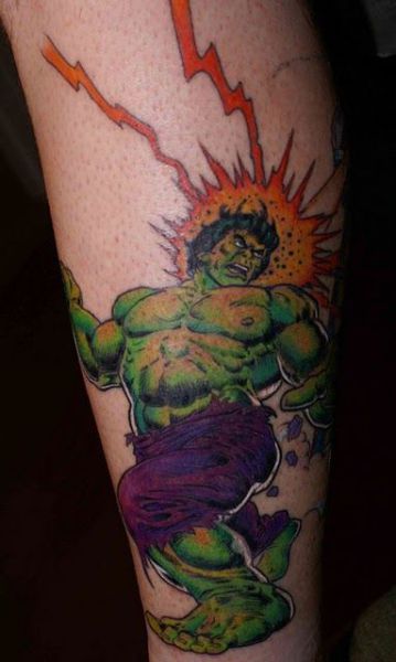 Tattoos mit Superhelden
