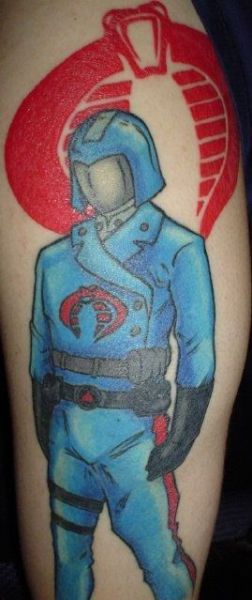 Tattoos mit Superhelden