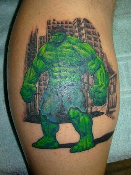 Tattoos mit Superhelden