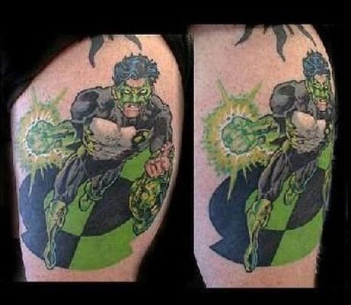 Tattoos mit Superhelden