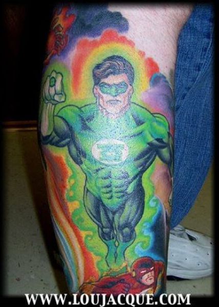 Tattoos mit Superhelden