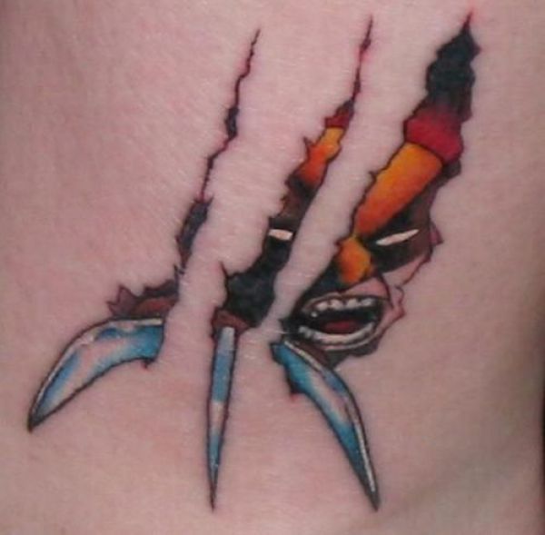 Tattoos mit Superhelden
