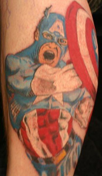 Tattoos mit Superhelden