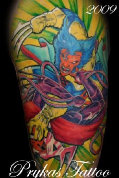 Tattoos mit Superhelden