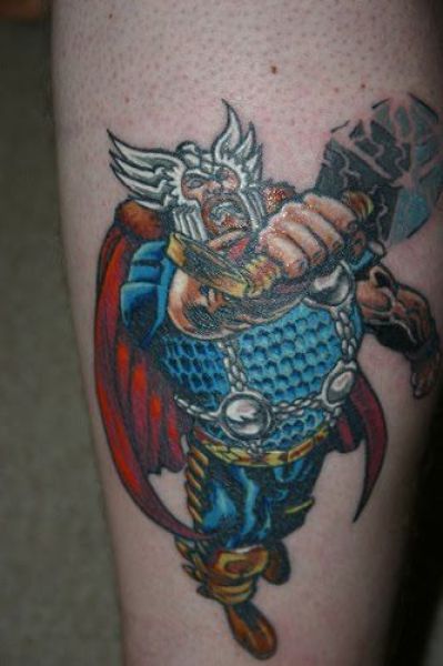Tattoos mit Superhelden