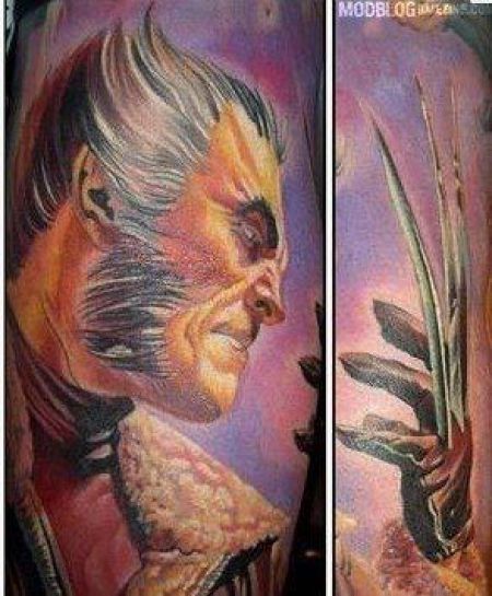 Tattoos mit Superhelden
