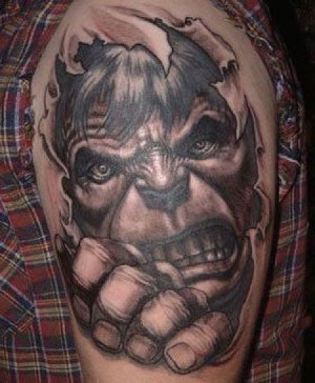 Tattoos mit Superhelden