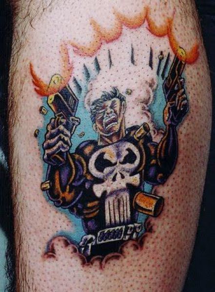 Tattoos mit Superhelden