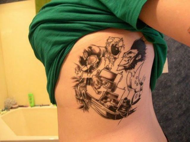 Tattoos mit Superhelden