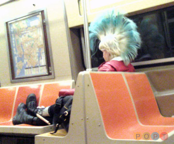 Lustige und verrückte Leute in der U-Bahn 3