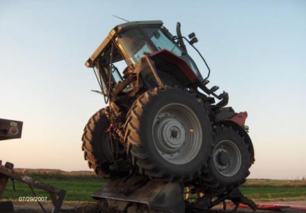 Komischer Traktor