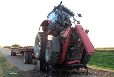 Komischer Traktor