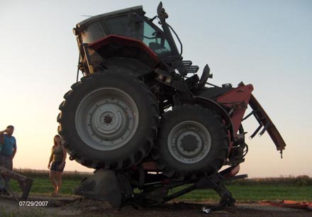 Komischer Traktor