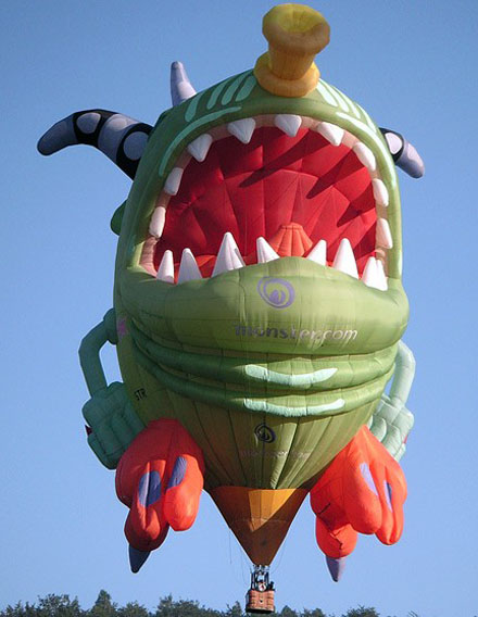 Verrückte Heissluftballons