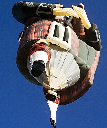 Verrückte Heissluftballons