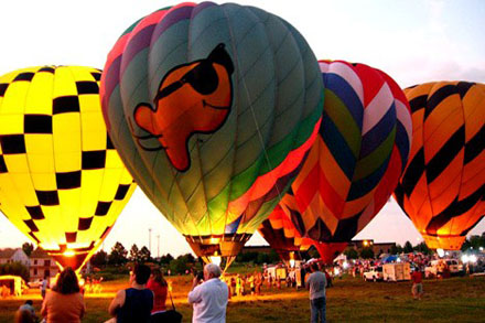 Verrückte Heissluftballons