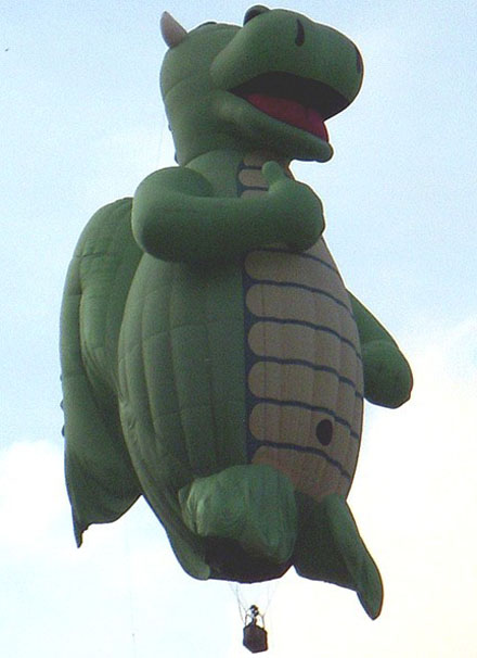 Verrückte Heissluftballons