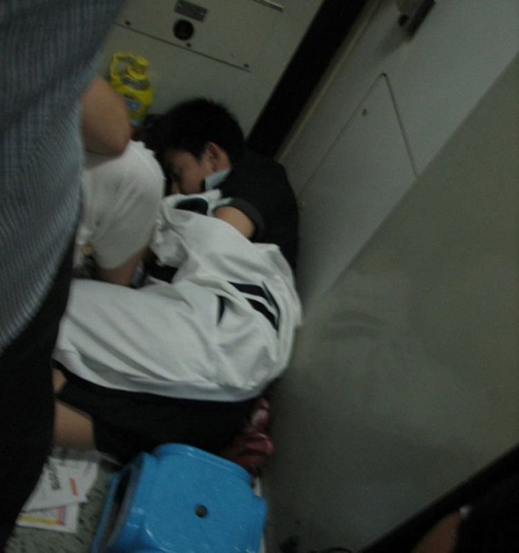 Eine Zugfahrt in China