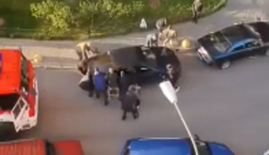 Platz machen für die Feuerwehr