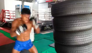 Alte Reifen weich kloppen