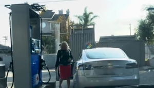 Mal den Tesla tanken