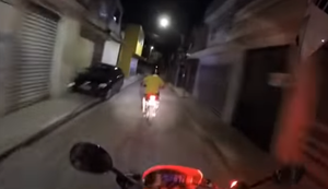 Verfolgungsjagd auf dem Motorrad