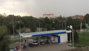 Wetterumschwung in Omsk