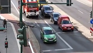 Feuerwehr blockieren Feuerwehr blockieren