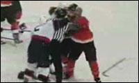 Ice Hockey Fight