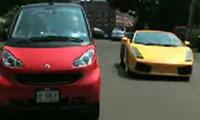 Smart vs Lamborghini