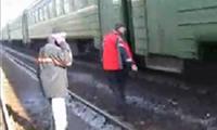 Zugfahren in Russland