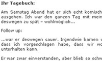 Liebes Tagebuch