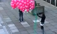 Ballons fliegen lassen