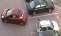 Der Kampf um einen Parkplatz