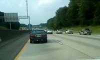 LKW verliert Rad auf der Autobahn