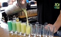 Der Regenbogen-Cocktail