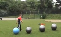 Gymnastikball-Rutschen Gymnastikball-Rutschen