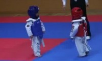 Der wohl süsseste Taekwondo-Kampf aller Zeiten