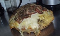 Riesen-Pizza