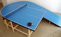 Kuriose Tischtennisplatten Kuriose Tischtennisplatten