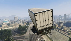 GTA 5 - Truck Stunt Jump